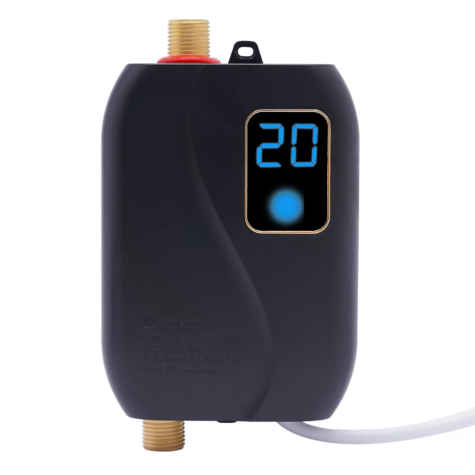 Durchlauferhitzer Warmwasser Elektro Dusche Tankless Heizung Bad Küche Durchlauferhitzer