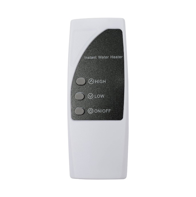 Elektrischer Durchlauferhitzer, 7500 W, 220 V, Warmwasserbereiter mit LED-Touchscreen, Fernbedienung, weiß Elektrischer Durchlauferhitzer, 7500 W, 220 V, Warmwasserbereiter mit LED-Touchscreen, Fernbedienung, weiß