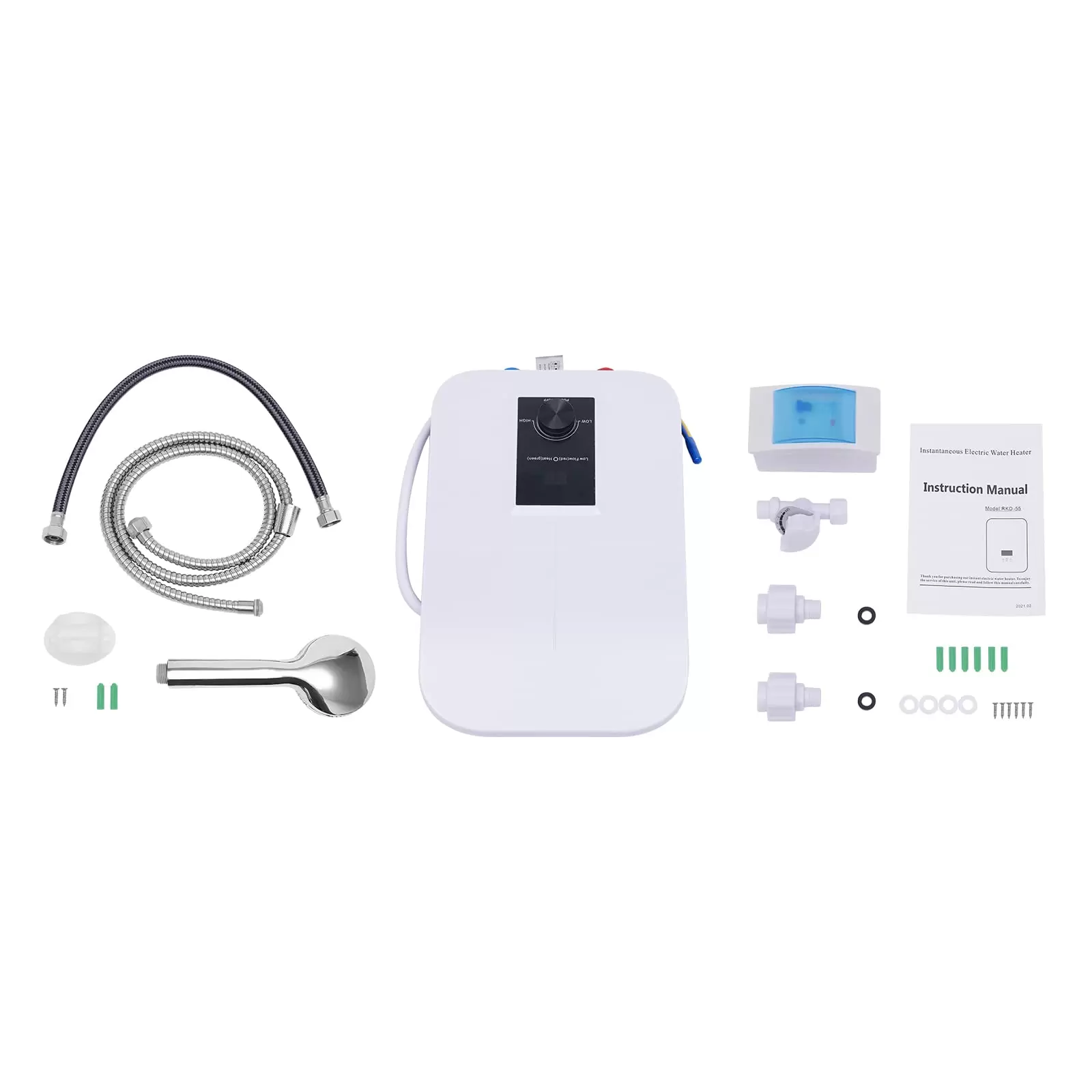 CNCEST Warmwasserbereiter Heißwasser Heizung Digitalanzeige Dusche Mini Küche Instant Warmwasserbereiter 6500 W CNCEST Warmwasserbereiter Heißwasser Heizung Digitalanzeige Dusche Mini Küche Instant Warmwasserbereiter 6500 W