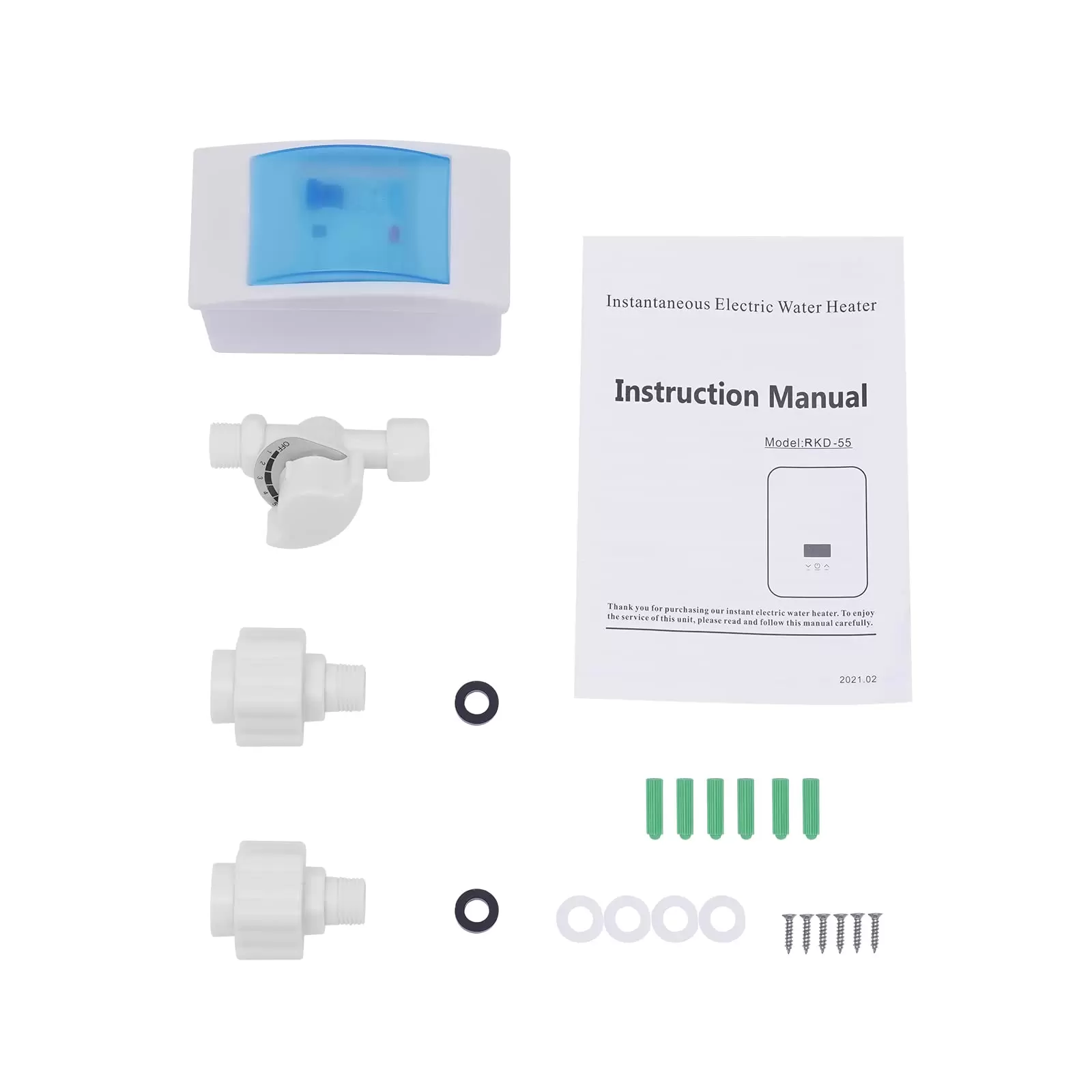 CNCEST Warmwasserbereiter Heißwasser Heizung Digitalanzeige Dusche Mini Küche Instant Warmwasserbereiter 6500 W CNCEST Warmwasserbereiter Heißwasser Heizung Digitalanzeige Dusche Mini Küche Instant Warmwasserbereiter 6500 W