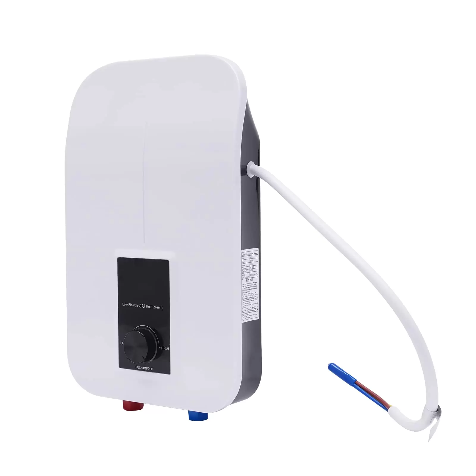 CNCEST Warmwasserbereiter Heißwasser Heizung Digitalanzeige Dusche Mini Küche Instant Warmwasserbereiter 6500 W CNCEST Warmwasserbereiter Heißwasser Heizung Digitalanzeige Dusche Mini Küche Instant Warmwasserbereiter 6500 W
