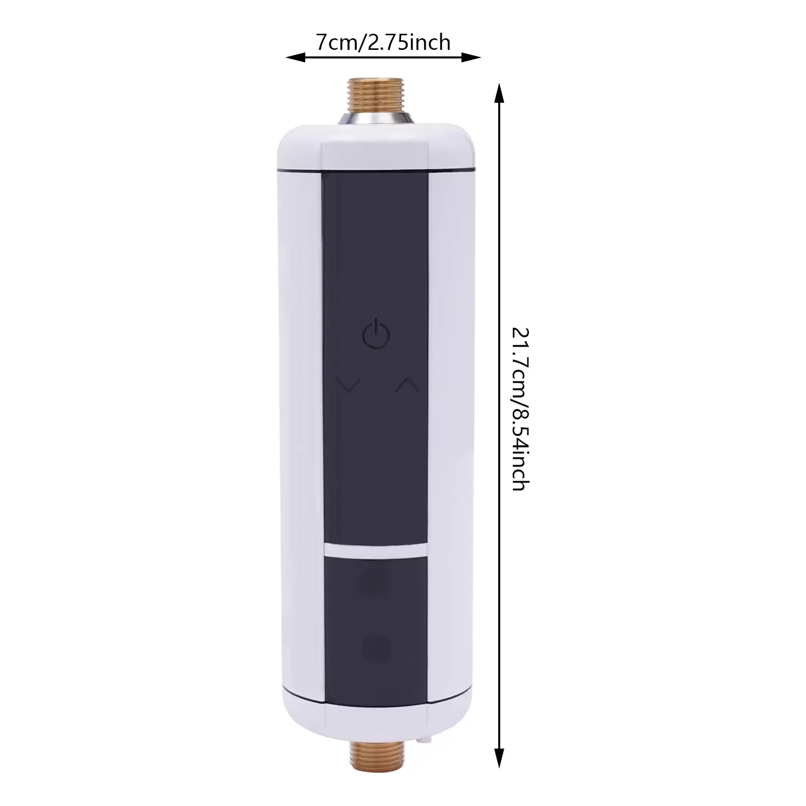 Elektrische Durchlauferhitzer,LED-Anzeige Mini Instant-Warmwasserbereiter 3500 W