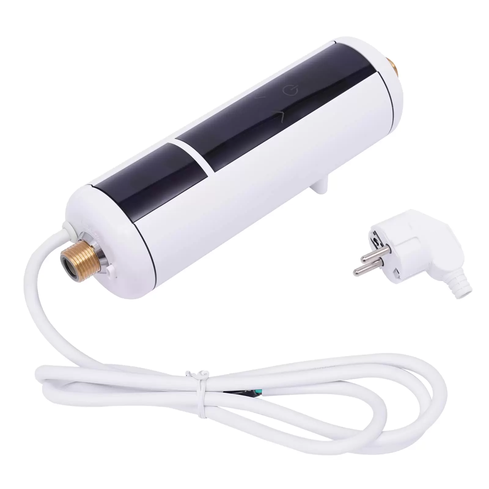 Elektrische Durchlauferhitzer,LED-Anzeige Mini Instant-Warmwasserbereiter 3500 W