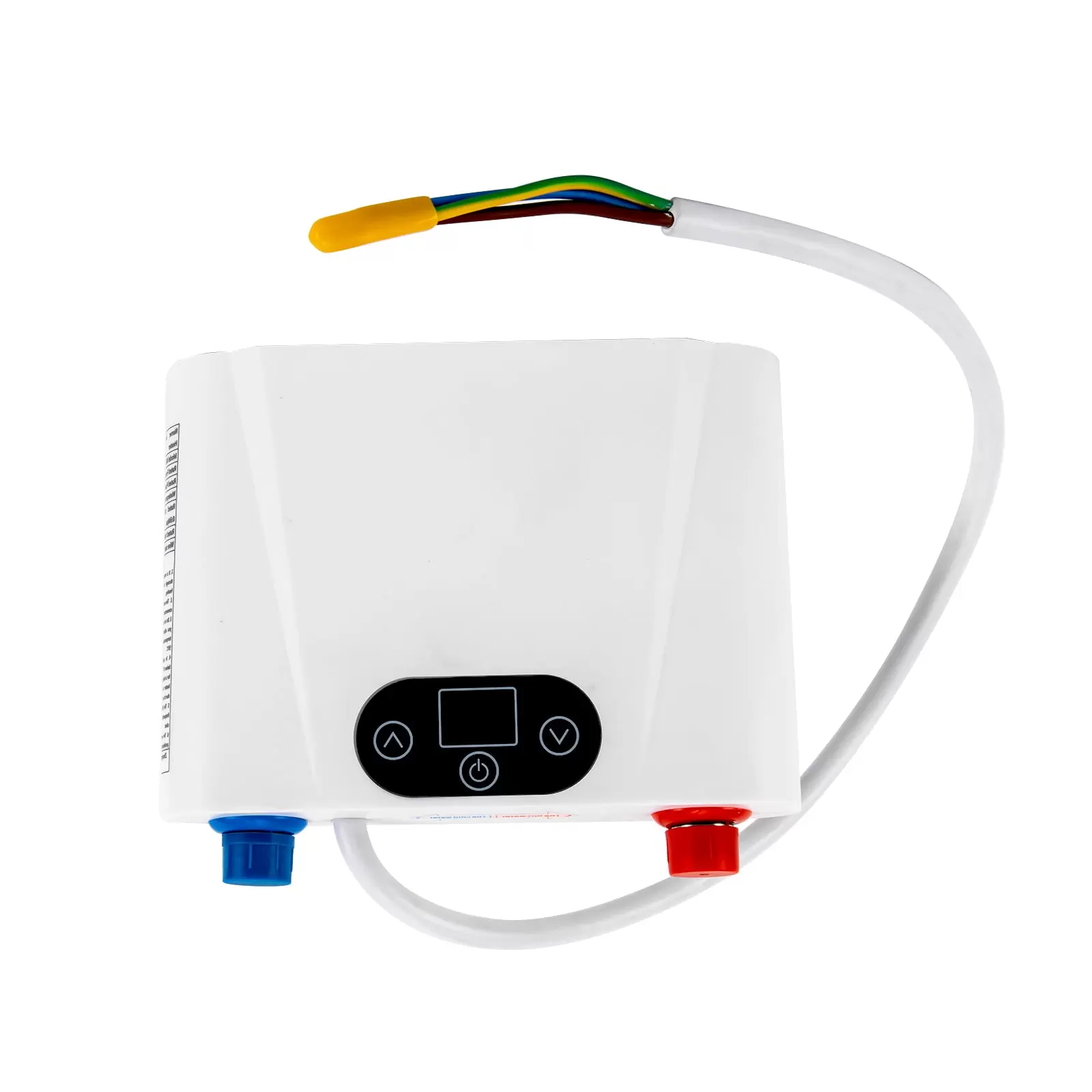 Chauffe-eau électrique sans réservoir 220 V, eau chaude instantanée sans fin, mini intelligent, sous évier, cuisine, ménage (5,5 kW)