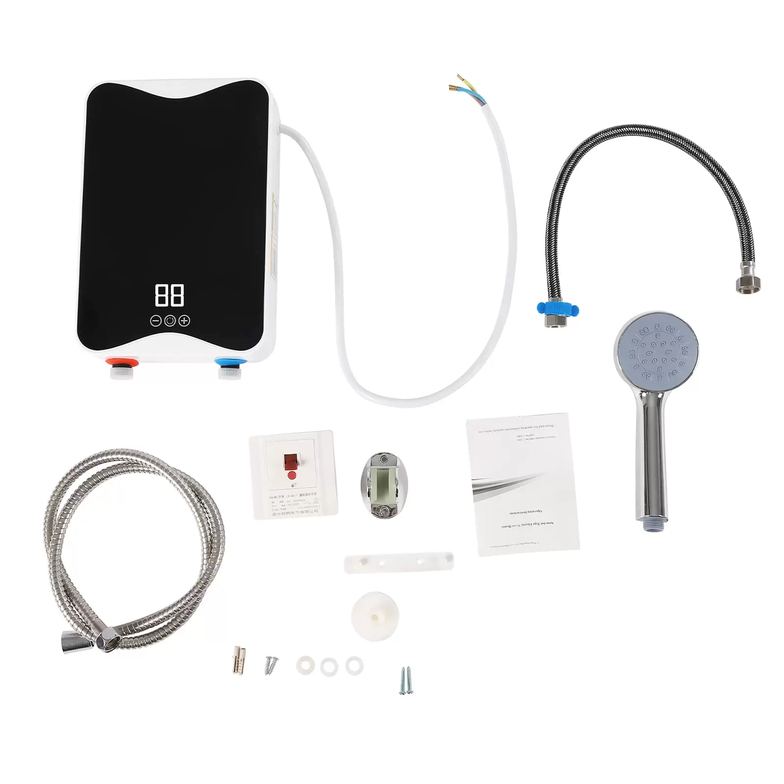 5500W Elektronische Instant Warmwasserbereiter, Mini Instant Warmwasserbereiter 220V 5500W Elektronische Instant Warmwasserbereiter, Mini Instant Warmwasserbereiter 220V
