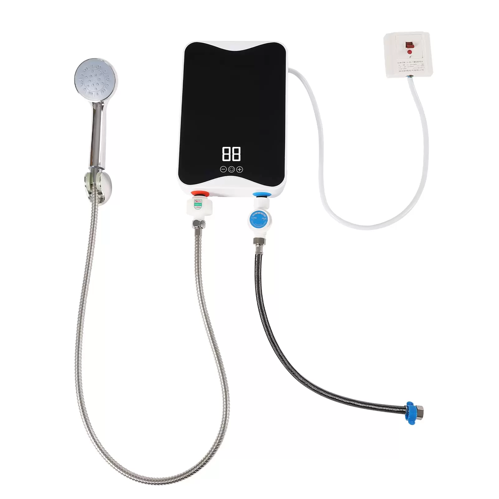 5500W Elektronische Instant Warmwasserbereiter, Mini Instant Warmwasserbereiter 220V 5500W Elektronische Instant Warmwasserbereiter, Mini Instant Warmwasserbereiter 220V