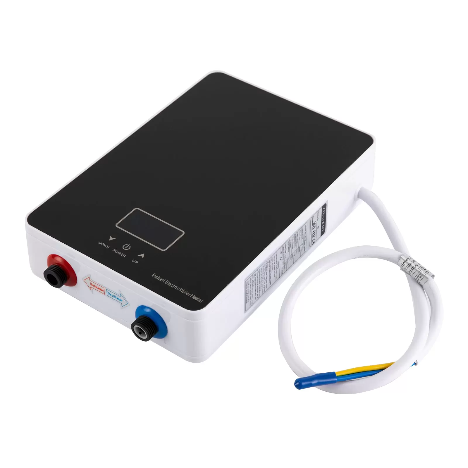 6KW Elektrische Warmwasserbereiter Sofort Heizung Durchlauferhitzer Tankless 6KW Elektrische Warmwasserbereiter Sofort Heizung Durchlauferhitzer Tankless