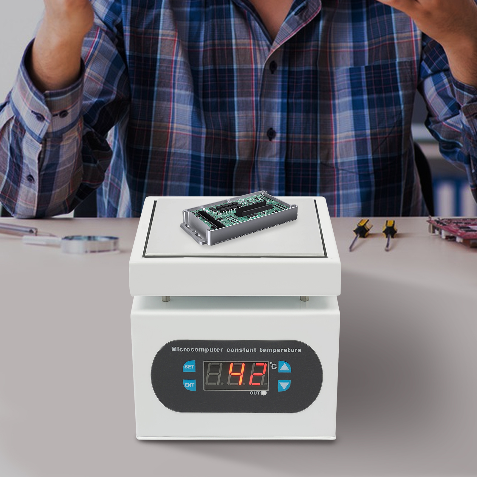 Vorwärmen Elektrische Löten Heizplatte Mikrocomputer Elektrische Heizplatte 350W 220V Vorwärmen Elektrische Löten Heizplatte Mikrocomputer Elektrische Heizplatte 350W 220V