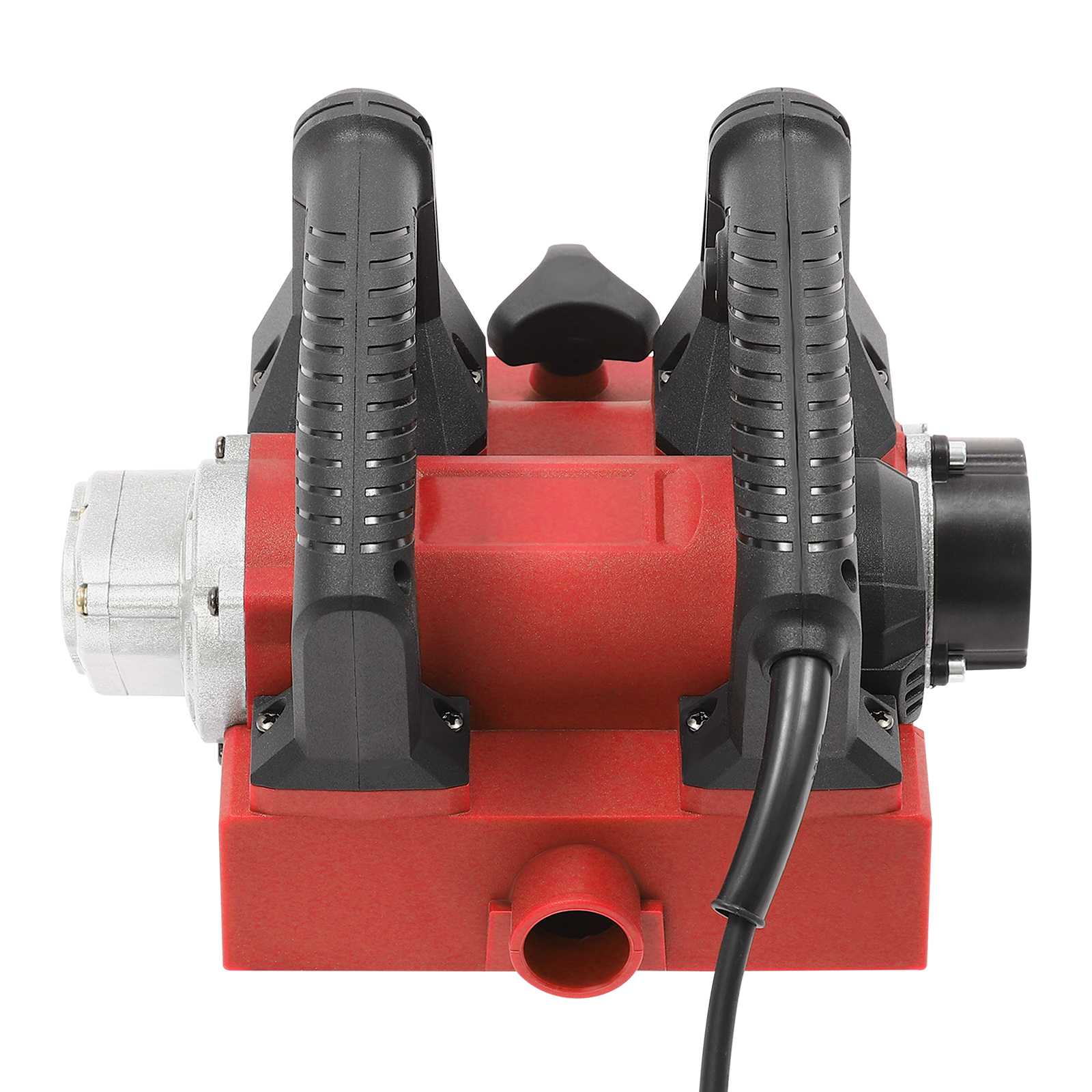 Elektrischer Wandhobel, Handhobel, 1300 W, tragbarer kabelgebundener Walzenhobel, rot Elektrischer Wandhobel, Handhobel, 1300 W, tragbarer kabelgebundener Walzenhobel, rot