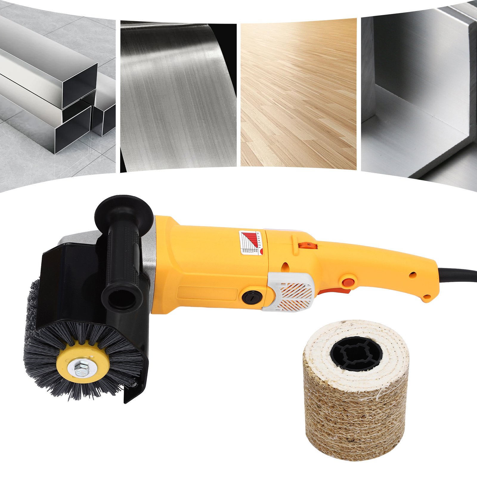 Satiniermaschine, 1400 W, Bürstenmaschine Satiniermaschine, 1400 W, Bürstenmaschine