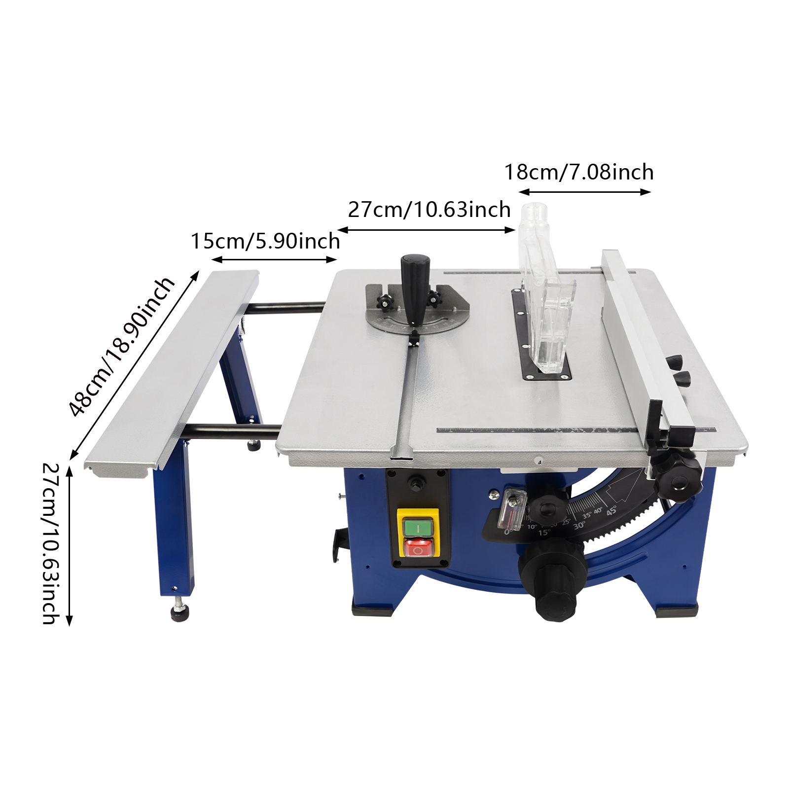 8-inch Table Saw Extension comes Standard with 24-tooth Saw Blade for Modeling, Handicraft Workshops, Hobby Development