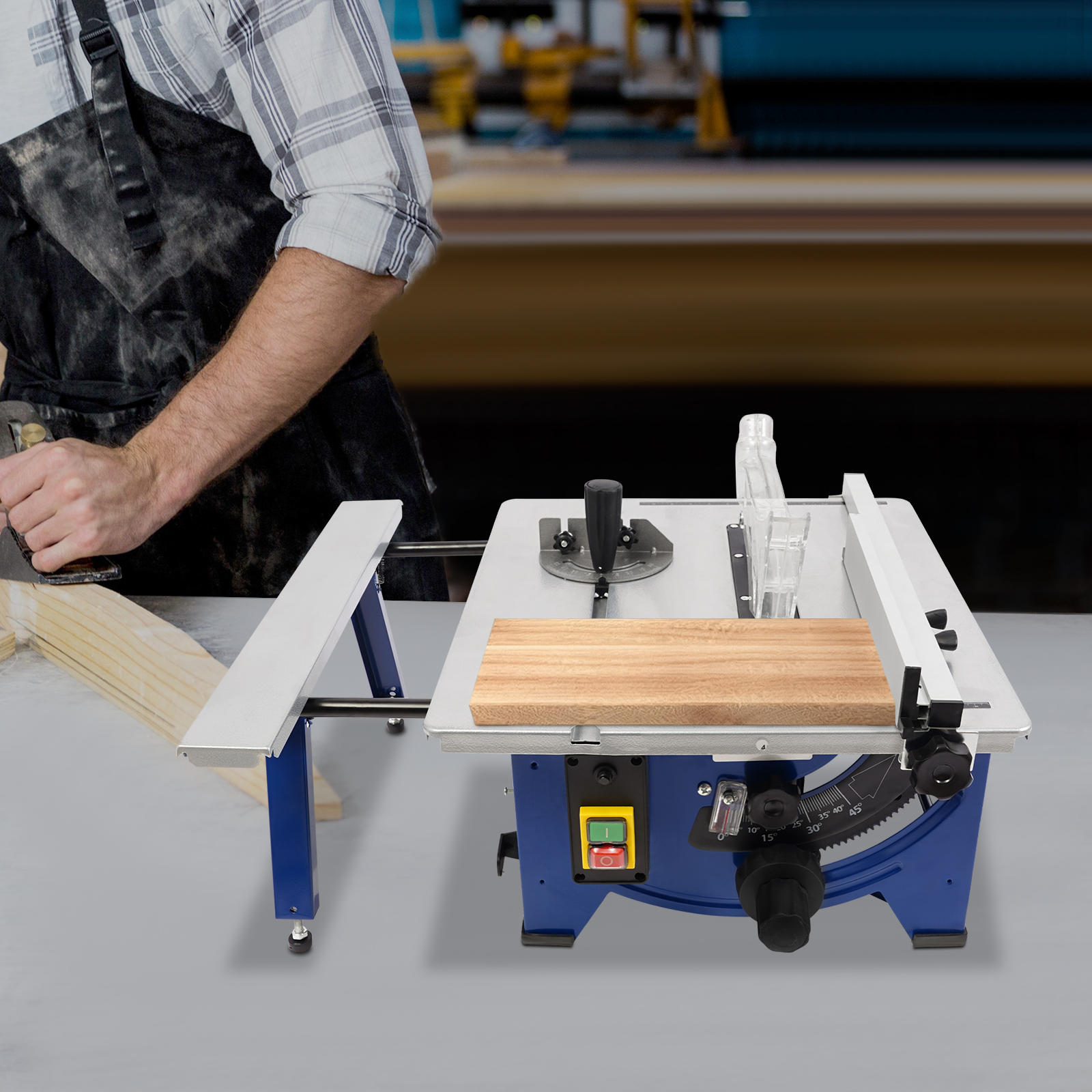8-inch Table Saw Extension comes Standard with 24-tooth Saw Blade for Modeling, Handicraft Workshops, Hobby Development