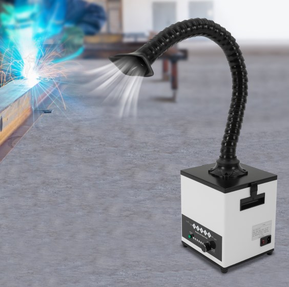 100-W-Rauchreiniger für Schweißarbeiten, leistungsstarke Rauchabsorberfiltration 100-W-Rauchreiniger für Schweißarbeiten, leistungsstarke Rauchabsorberfiltration