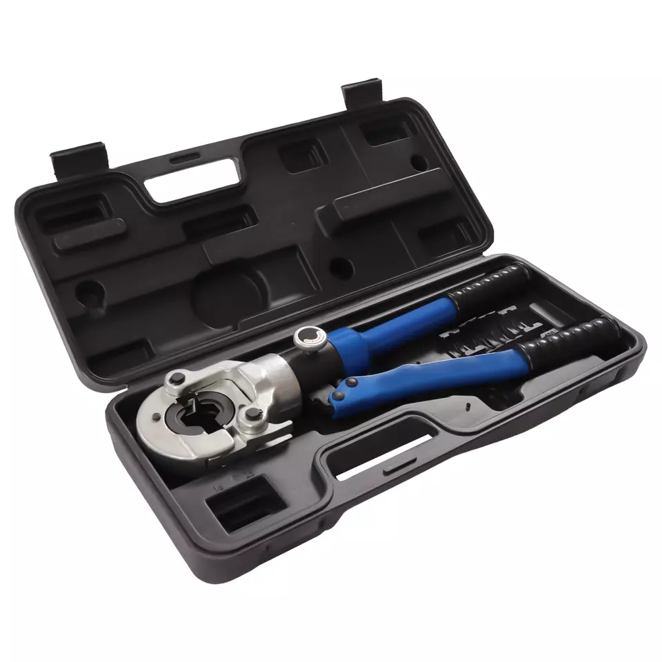 Hydraulisches Crimpwerkzeug für Kupferrohrverbindungen mit 1/2-Zoll-,3/4-Zoll- und 1-Zoll-Backen