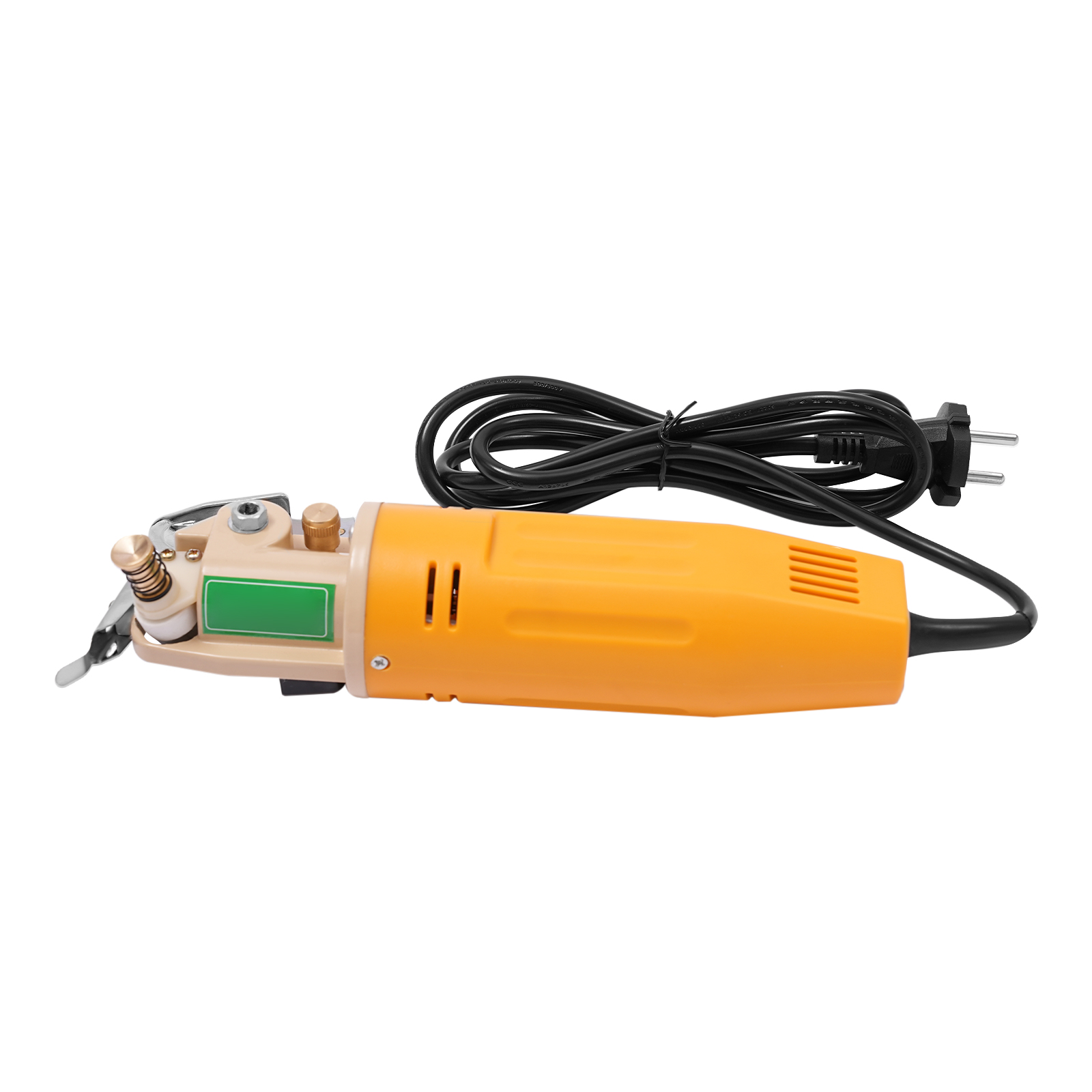 Elektrischer Rollschneider, elektrische Schere, 220 V, 170 W, 1400 U/min, zum Schneiden von Leinwand, Teppich, Schablone, Stoff usw.
