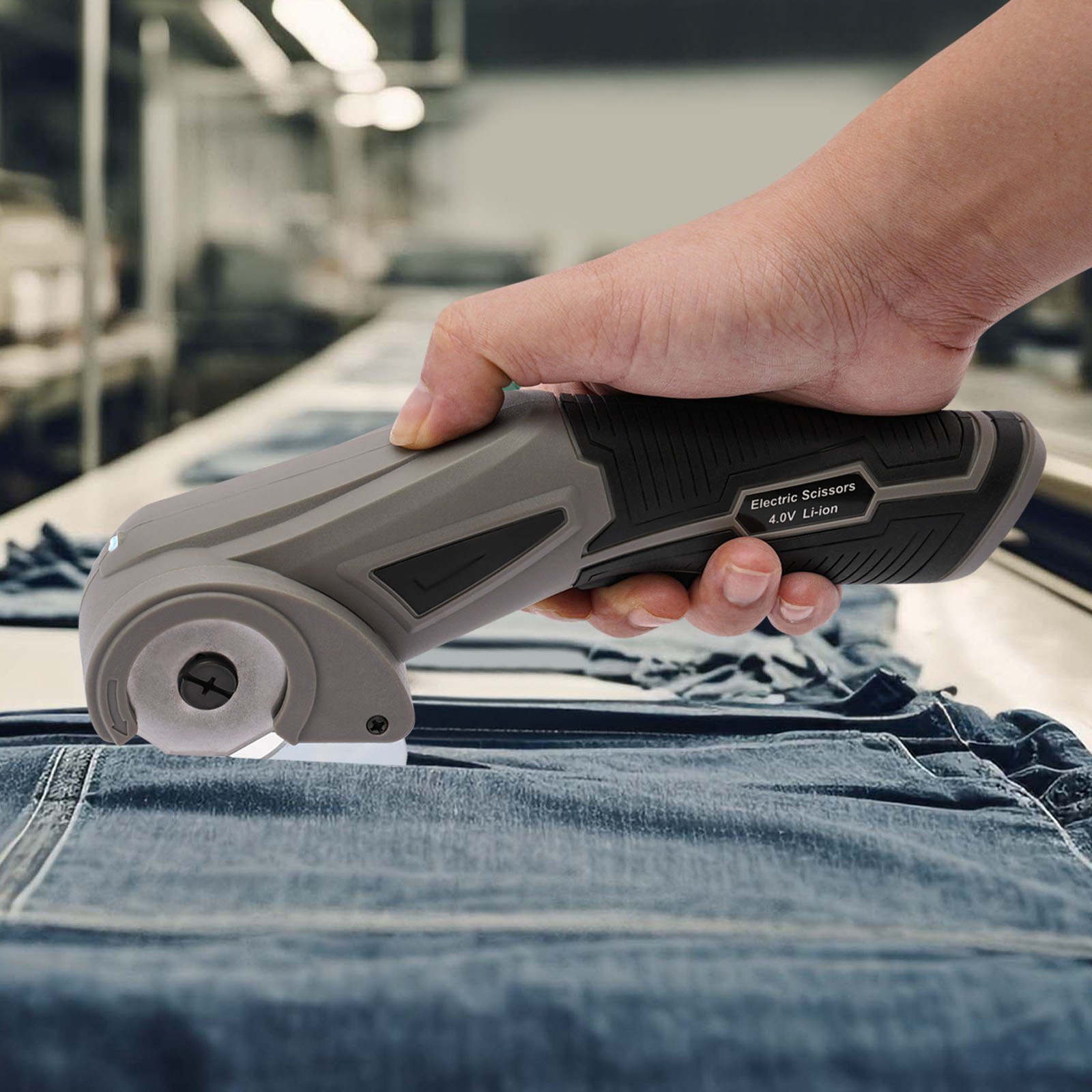 Kabellose Elektrische Schere Schneiderschere Stoff Leder Teppich Nähschneider Kabellose Elektrische Schere Schneiderschere Stoff Leder Teppich Nähschneider