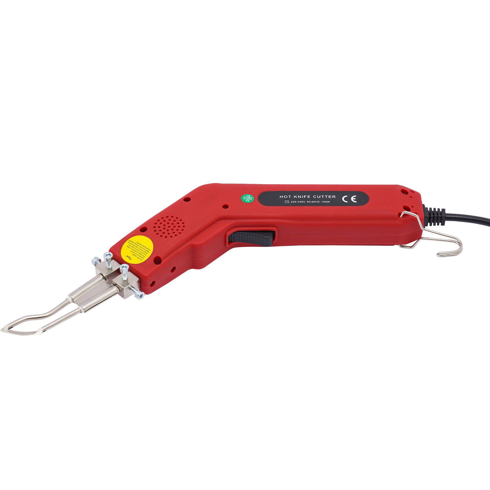 100-W-Stoffseilschneider, professioneller elektrischer Heißsiegelschneider mit einstellbarer Leistung, 220-240 V/100 W