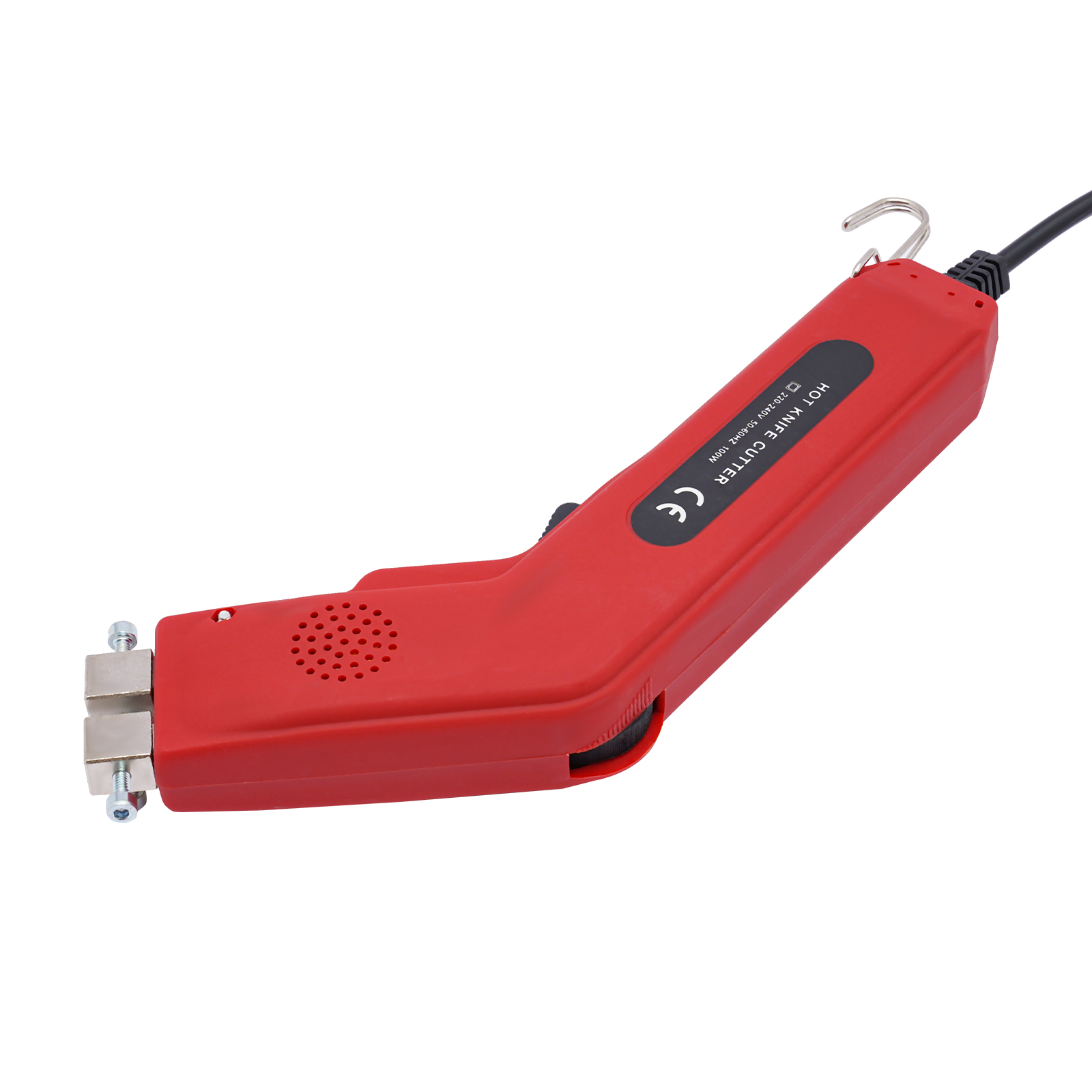 100-W-Stoffseilschneider, professioneller elektrischer Heißsiegelschneider mit einstellbarer Leistung, 220-240 V/100 W
