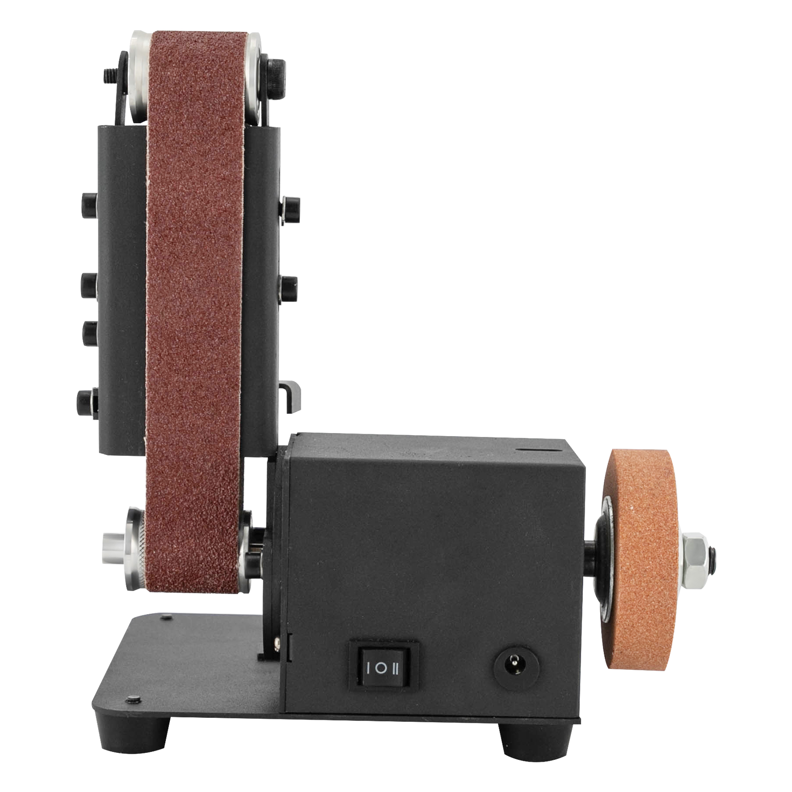 CNCEST Elektrischer Mini-Bandschleifer Elektrischer Bandschleifer Schärfbandschleifer CNCEST Elektrischer Mini-Bandschleifer Elektrischer Bandschleifer Schärfbandschleifer