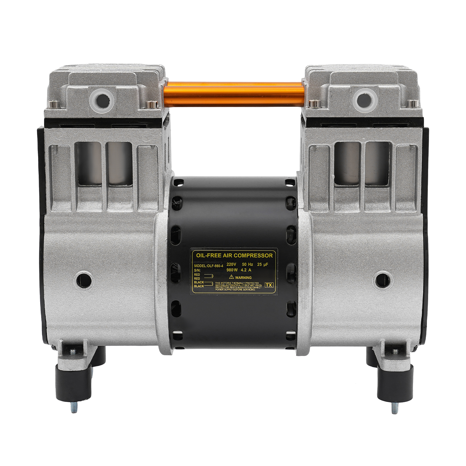 CNCEST Luftkompressor Pumpenkopf 980W Luftkompressor Pumpenkopf mit Kondensatordraht CNCEST Luftkompressor Pumpenkopf 980W Luftkompressor Pumpenkopf mit Kondensatordraht