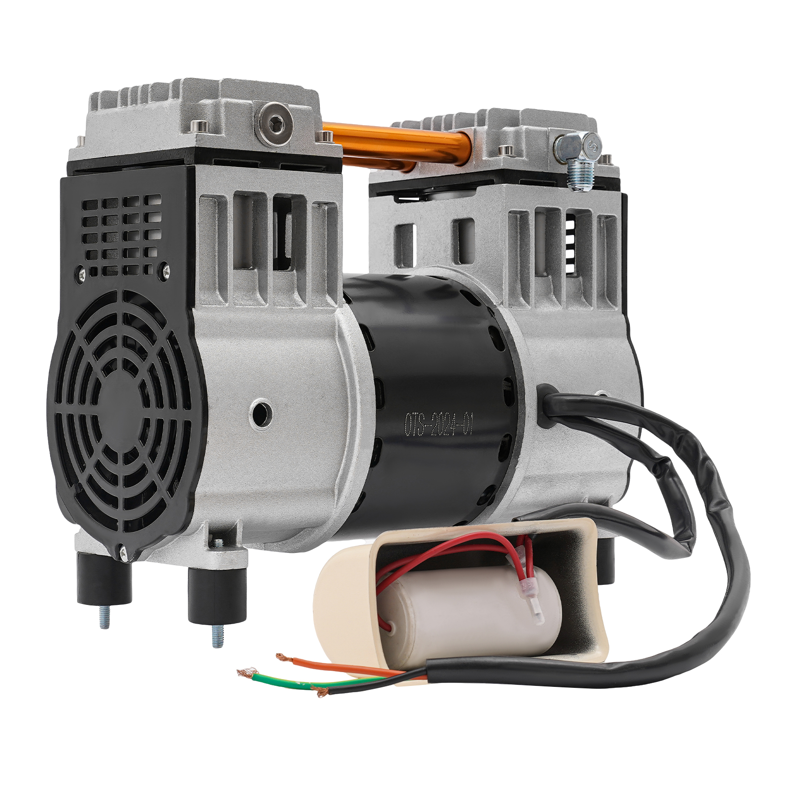 CNCEST Luftkompressor Pumpenkopf 980W Luftkompressor Pumpenkopf mit Kondensatordraht