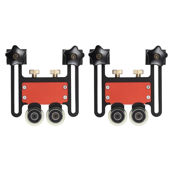 2 stück Tisch Kreissäge Adapter Hilfs Material Führungsrolle für Holzbearbeitung Tisch Sägen