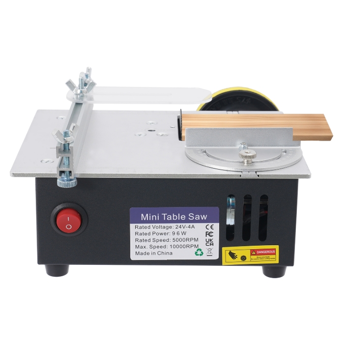 2 Inch Tabletop Mini Multi-Purpose Table Saw, Portable Precision Table Saw - Black