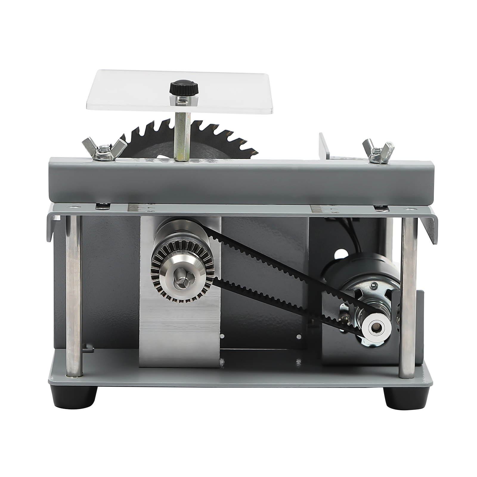 CNCEST Mini Tischsäge Holzbearbeitung Bank Säge DIY Schneidwerkzeug Tischsäge Set 10000rpm