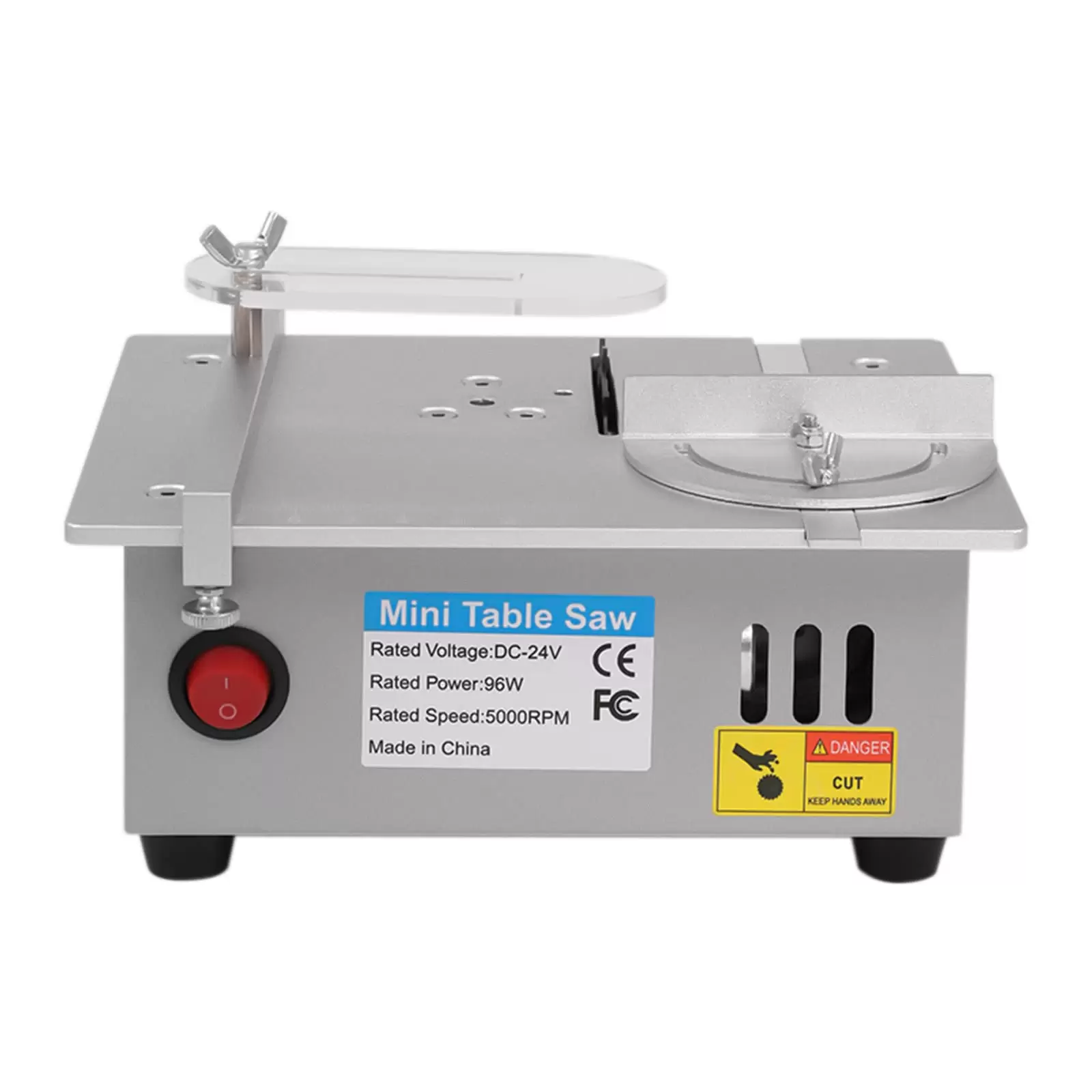 Professionelle Tischkreissäge Mini-Tischkreissäge Multifunktionales Desktop-Schneidewerkzeug Kleine Schneidemaschine