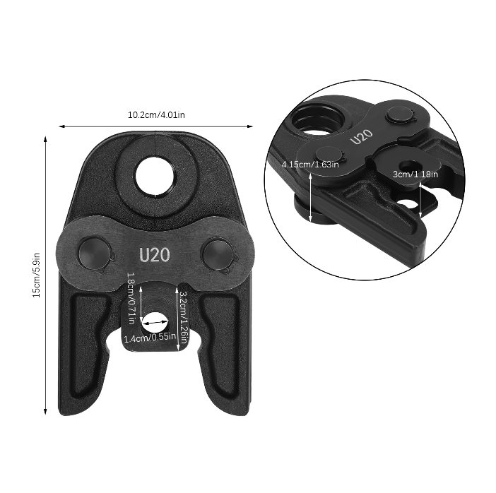 U20 Schlauchschellenform, aus Cr40 Stahl U20 Schlauchschellenform, aus Cr40 Stahl