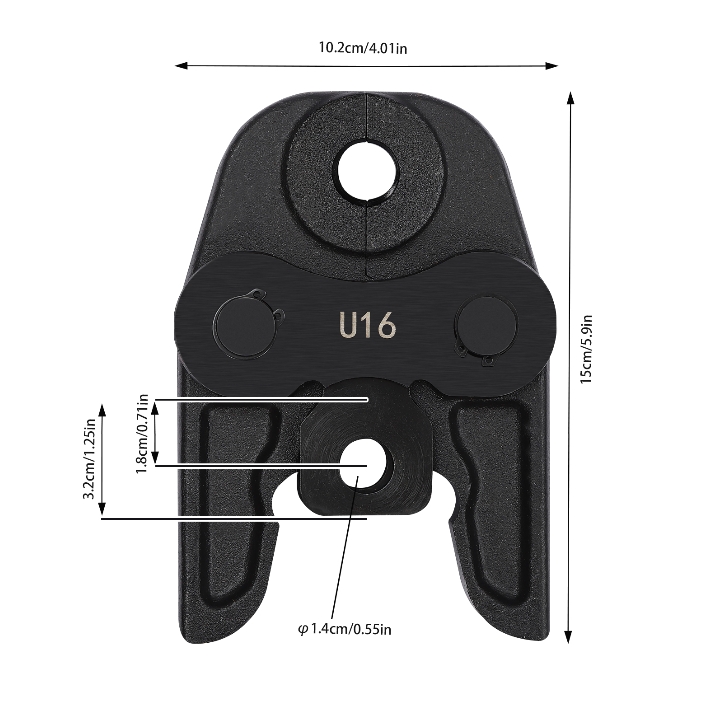 U16 Schlauchschellenform, aus Cr40 Stahl, verschleißfest U16 Schlauchschellenform, aus Cr40 Stahl, verschleißfest