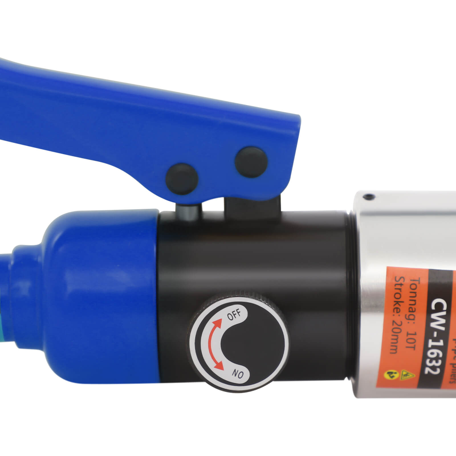 Pinza Pressatrice Per Tubi Multistrato - 4 Matrici U 16-20-25-32 Mm, Testa Girevole 360°, Maniglia Regolabile