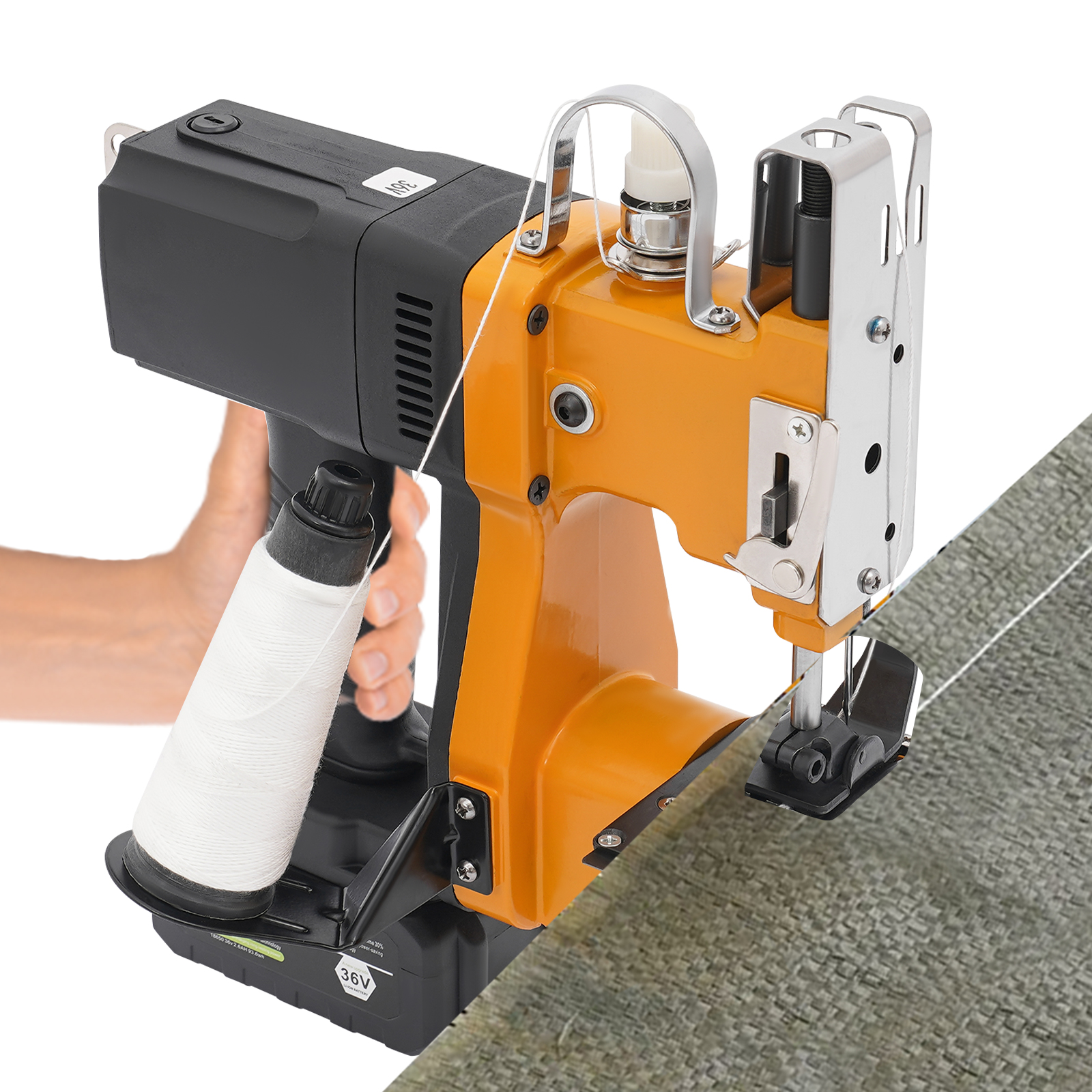 GK9-350D Bag Closing Machine, Bag Sewing Machine, Portable Bag Closing Machine for Factories, Warehouses