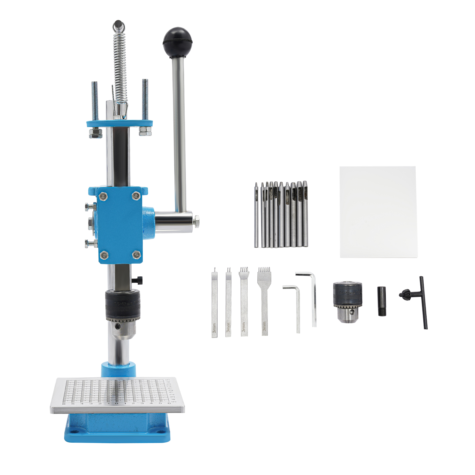CNCEST Leder Locher, Hand Stanzmaschine, Stanzwerkzeuge für DIY Leder Handwerk CNCEST Leder Locher, Hand Stanzmaschine, Stanzwerkzeuge für DIY Leder Handwerk