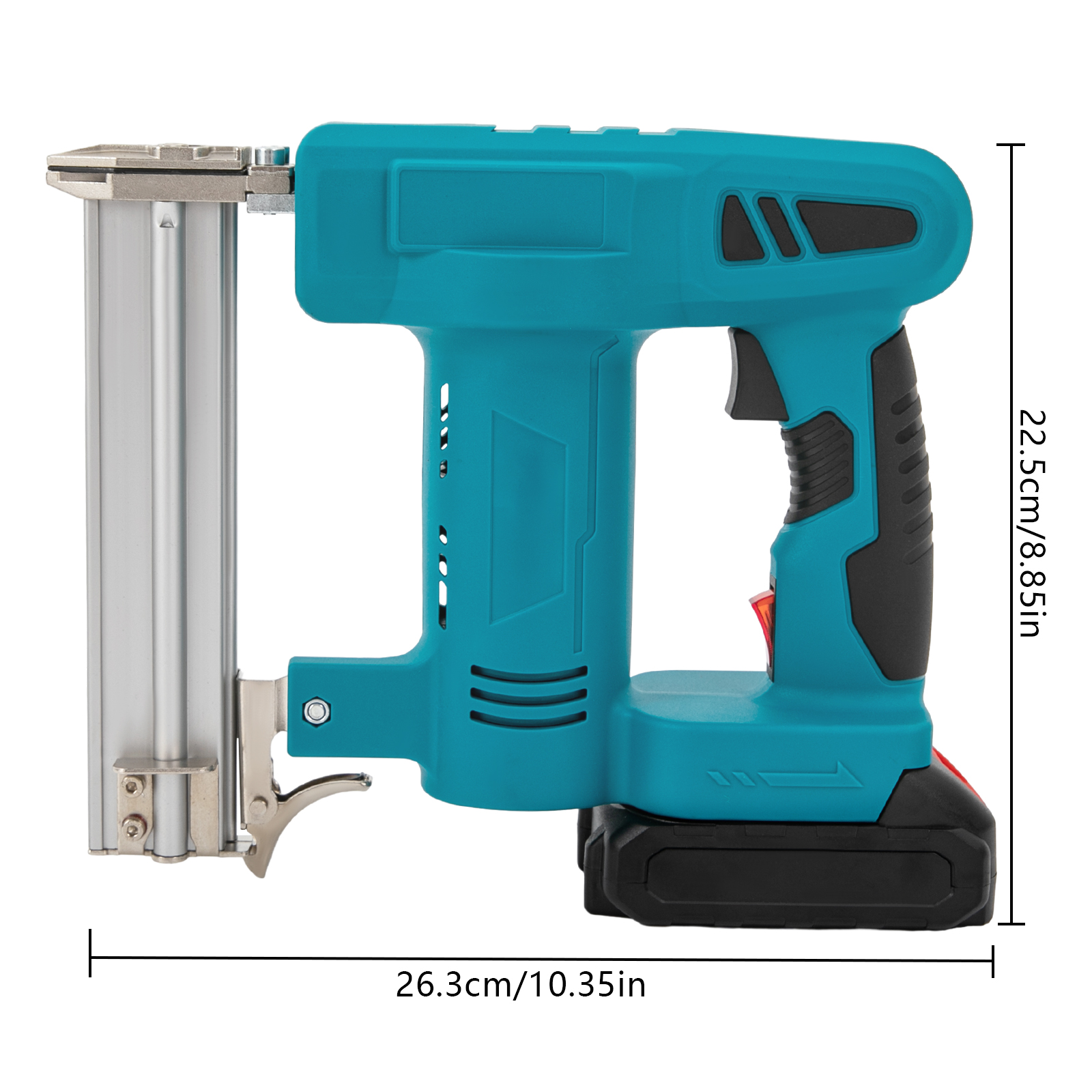 2-in-1-Nagler, kabelloser Nagler, batteriebetriebener Nagler und Ladegerät 2-in-1-Nagler, kabelloser Nagler, batteriebetriebener Nagler und Ladegerät