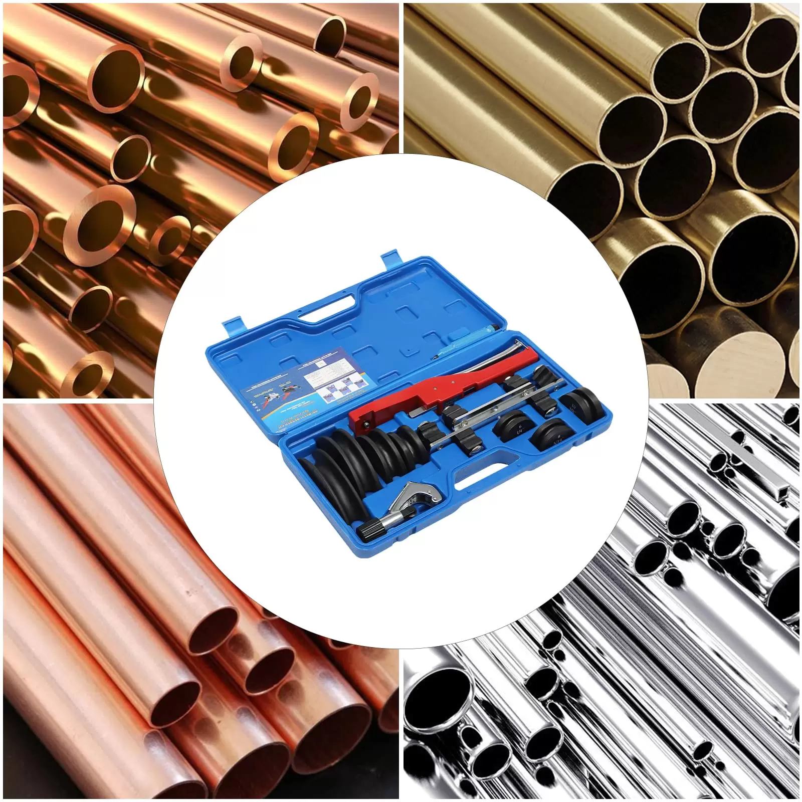Rohrbiegemaschine 6-22mm Rohrbiegegerät Biegegerät 90° Rohrbieger