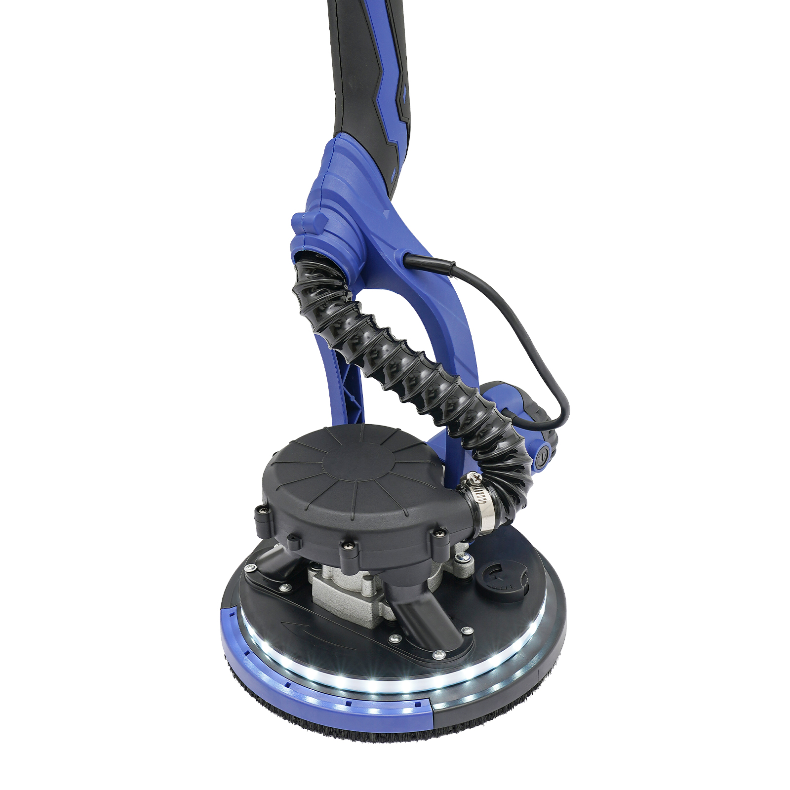 Electric Ceiling and Wall Sander with Dust Extraction, Drywall Sander with Variable Speed, Electric Dust-free Drywall Sander - Blue Electric Ceiling and Wall Sander with Dust Extraction, Drywall Sander with Variable Speed, Electric Dust-free Drywall Sander - Blue