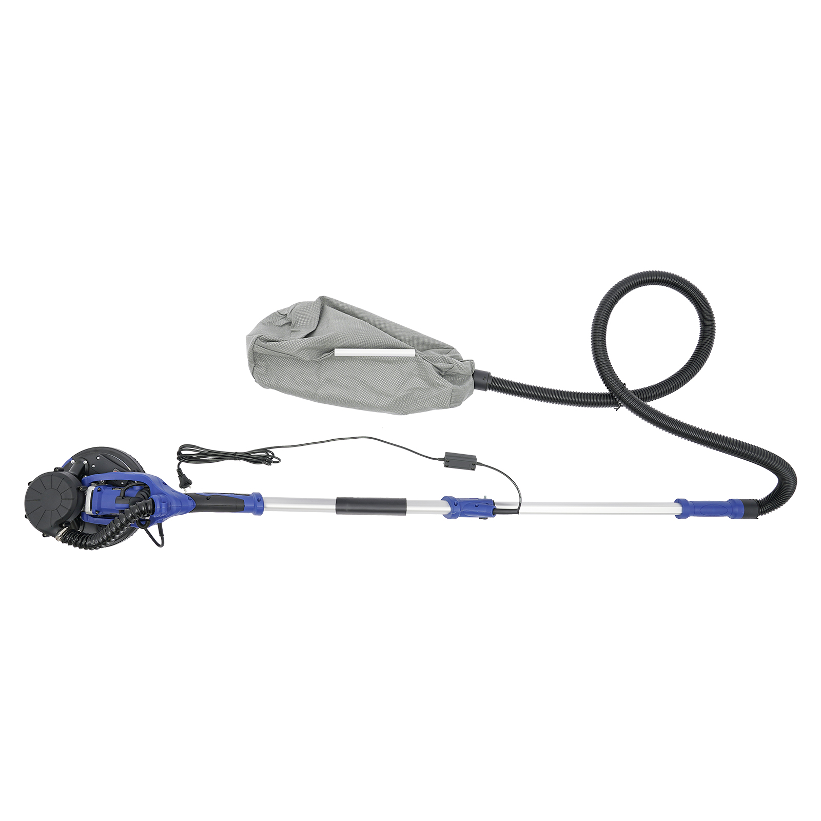 Electric Ceiling and Wall Sander with Dust Extraction, Drywall Sander with Variable Speed, Electric Dust-free Drywall Sander - Blue Electric Ceiling and Wall Sander with Dust Extraction, Drywall Sander with Variable Speed, Electric Dust-free Drywall Sander - Blue