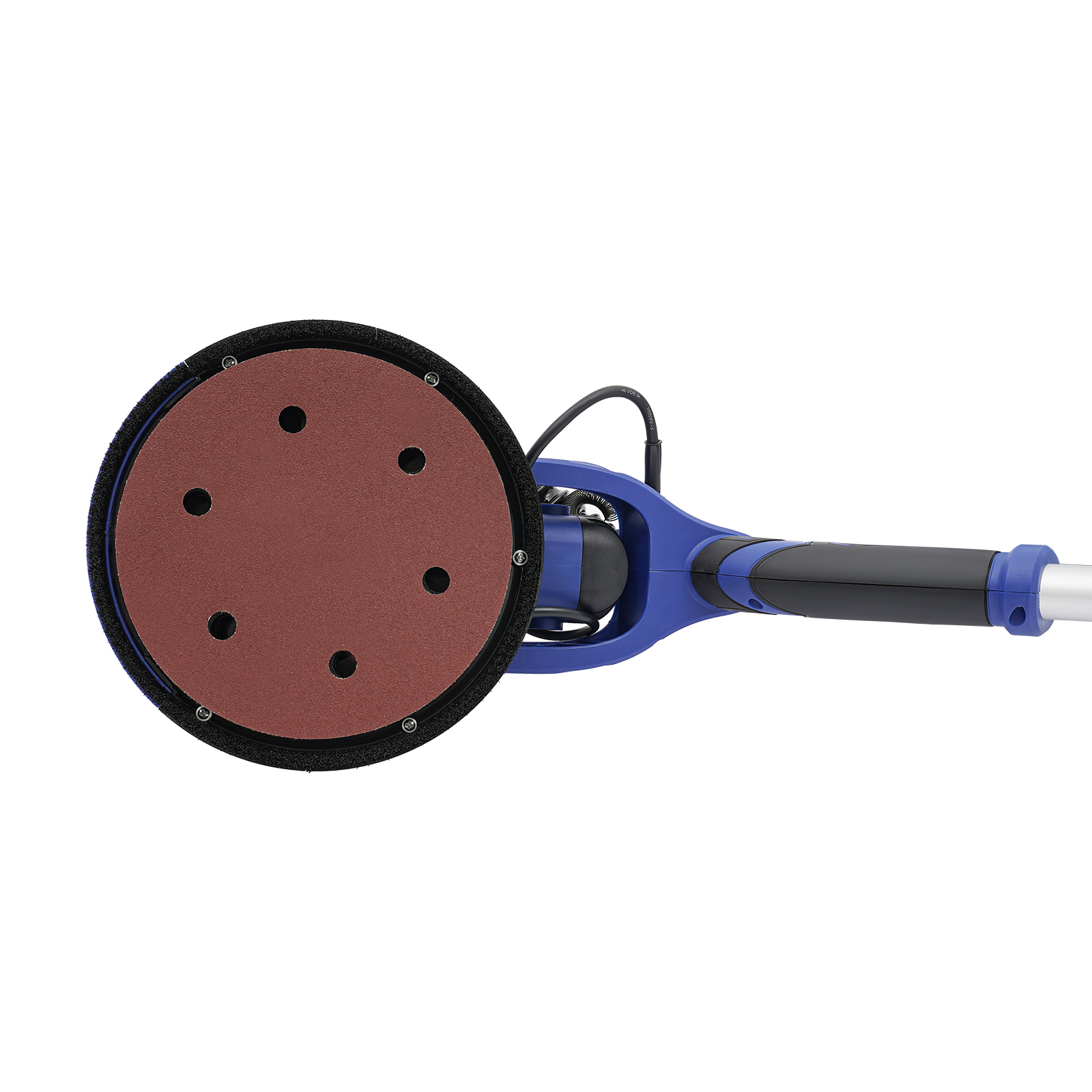 Electric Ceiling and Wall Sander with Dust Extraction, Drywall Sander with Variable Speed, Electric Dust-free Drywall Sander - Blue Electric Ceiling and Wall Sander with Dust Extraction, Drywall Sander with Variable Speed, Electric Dust-free Drywall Sander - Blue