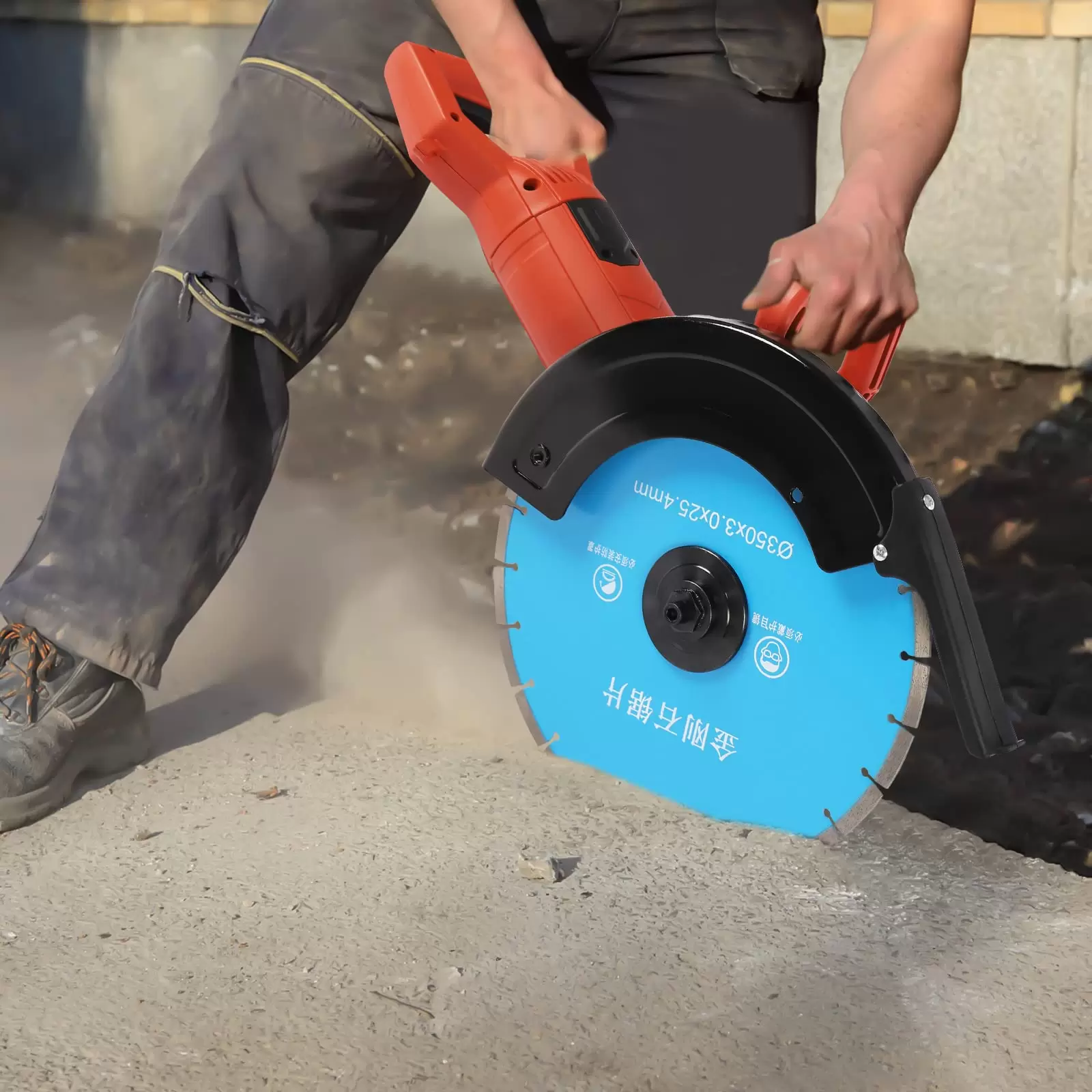 3600W Elektrische Wand Chaser Maschine Wall Groove Nutfräse für Beton Hohlziegel Marmor Cutter