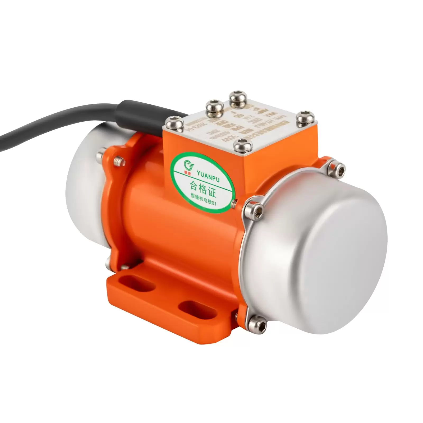 30W 12V Vibrationsmotor 4000U/min Rüttelmotor Asynchronous 3-Phase VibratorMotor 30W 12V Vibrationsmotor 4000U/min Rüttelmotor Asynchronous 3-Phase VibratorMotor