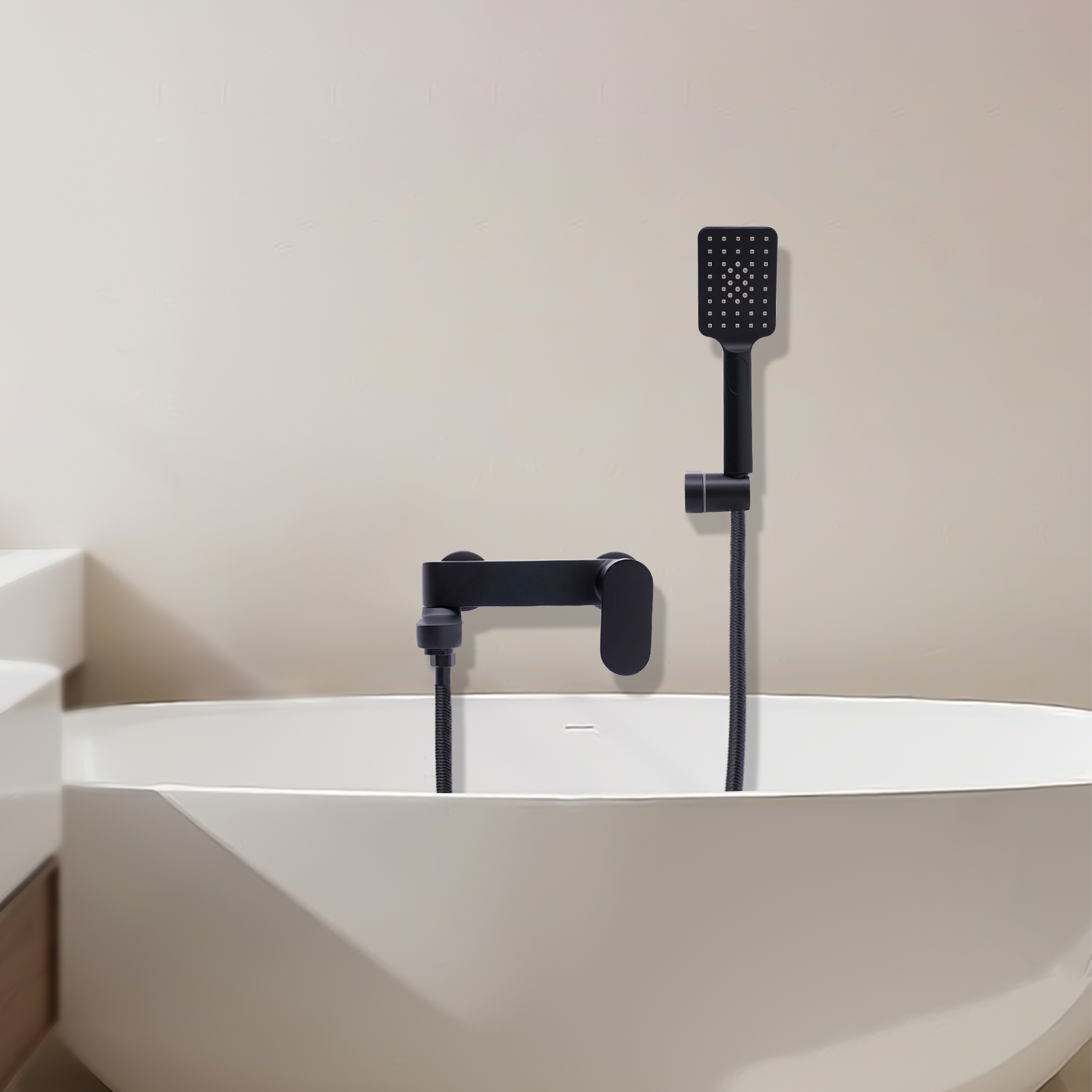 Badezimmerarmatur Schwarzer Badezimmerarmatur 3,15 * 4,53 Zoll große Dusche Geeignet für den Einsatz in Hotels Badezentren Schwimmbädern Fitnessstudios Badezimmerarmatur Schwarzer Badezimmerarmatur 3,15 * 4,53 Zoll große Dusche Geeignet für den Einsatz in Hotels Badezentren Schwimmbädern Fitnessstudios