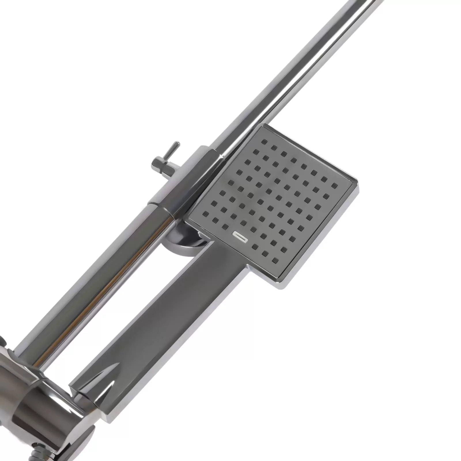 Duschsystem mit Thermostat, 304 Edelstahl Regen Dusche Dusche Armatur Set Bad Wasserhahn Thermostat Kupfer für Badezimmer