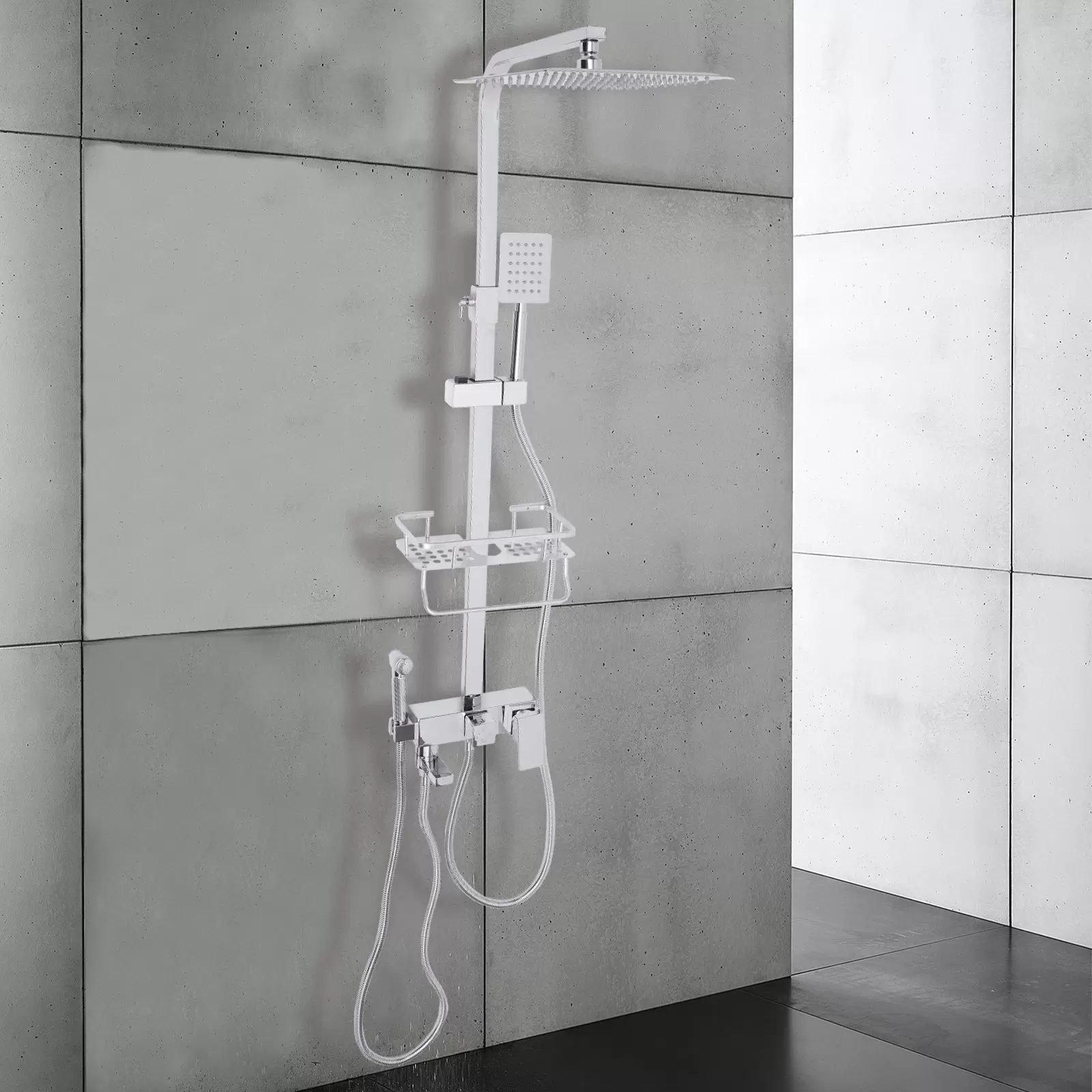 Duschsystem Regendusche Duschset Brausegarnitur mit Handbrause Duschsystem Regendusche Duschset Brausegarnitur mit Handbrause