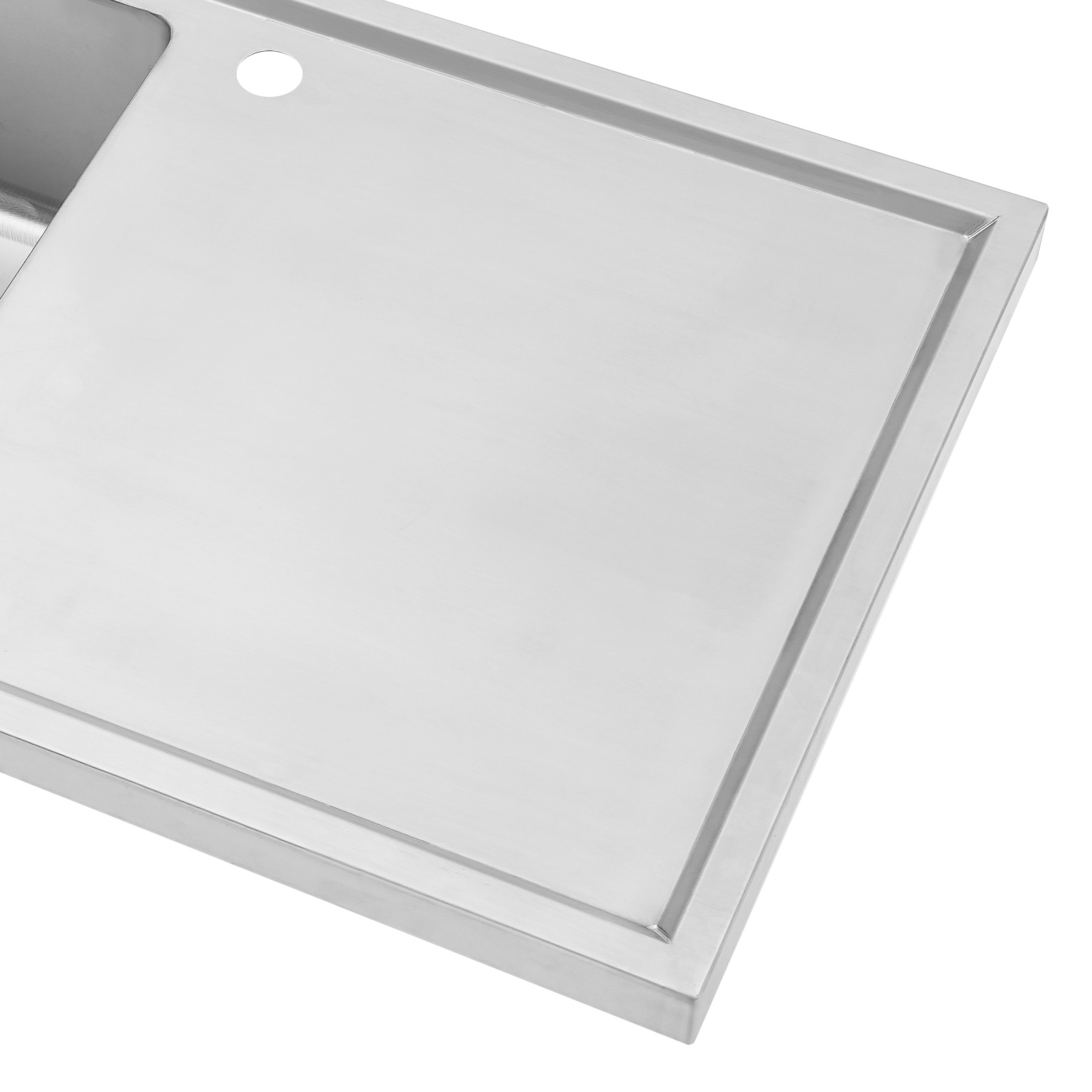 86 x 50 cm Stainless Steel Kitchen Sink, Single Bowl Kitchen Sink, Stainless Steel Sink use in Most Homes, Hotels 86 x 50 cm Stainless Steel Kitchen Sink, Single Bowl Kitchen Sink, Stainless Steel Sink use in Most Homes, Hotels