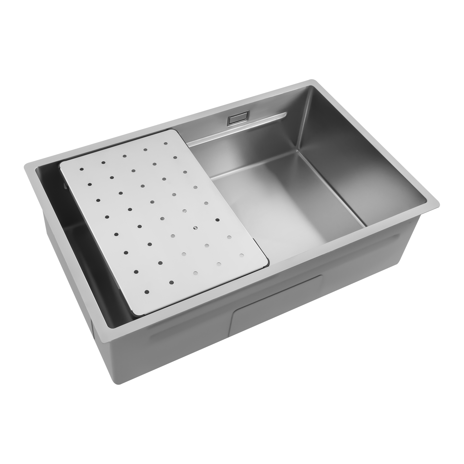 SUS 304 Edelstahlspüle 27,5 * 17,3 * 8,3 Zoll Weit