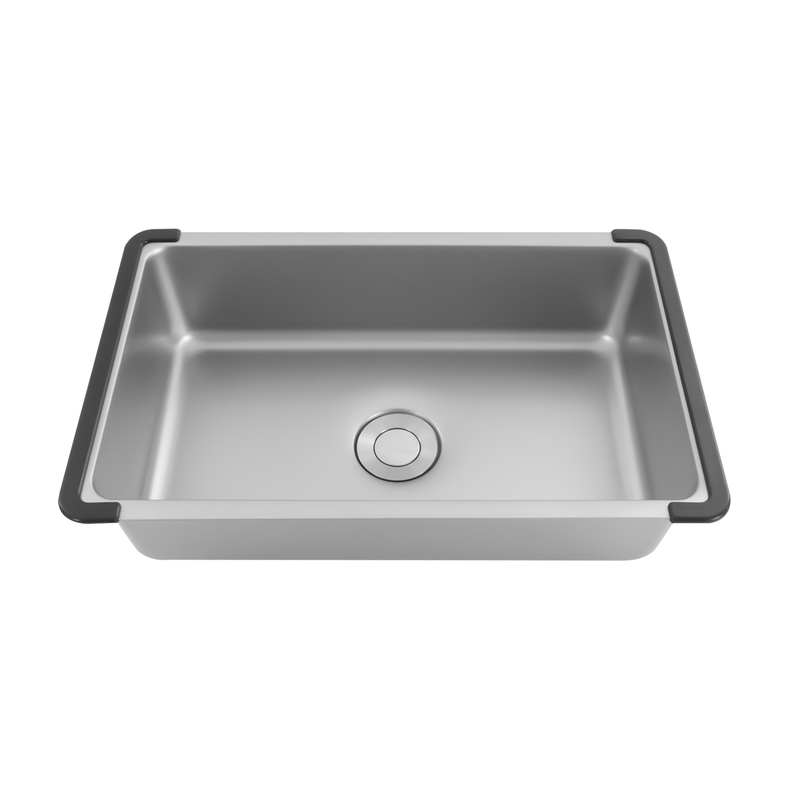 SUS 304 Edelstahlspüle 27,5 * 17,3 * 8,3 Zoll Weit