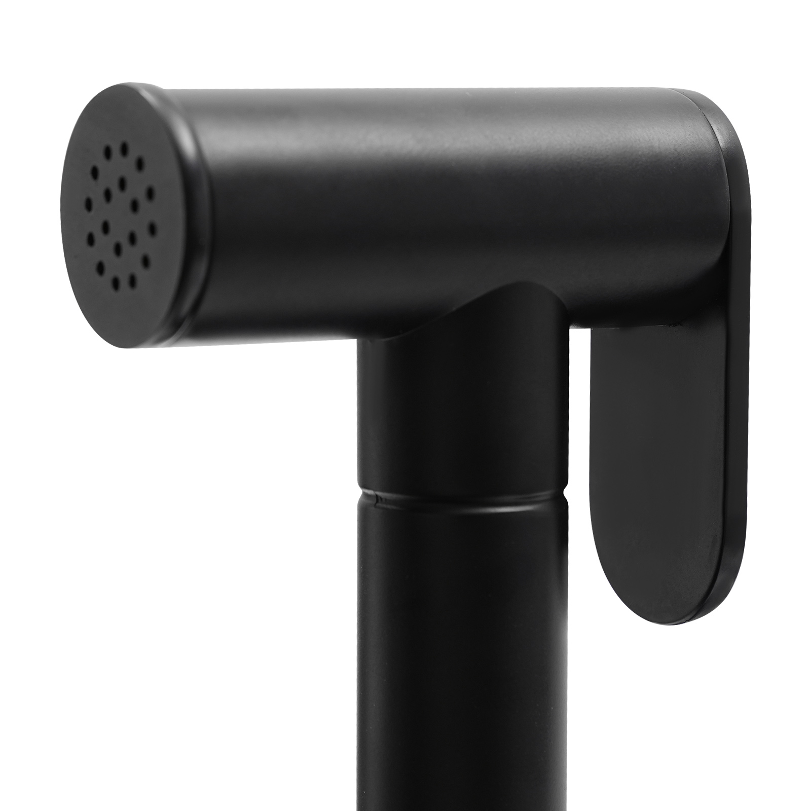 CNCEST Bidet Handsprüher für die Toilette Handbrause Toilette Bidet Armaturenset Heiß- und Kaltbidet Sprayer Set Schwarz