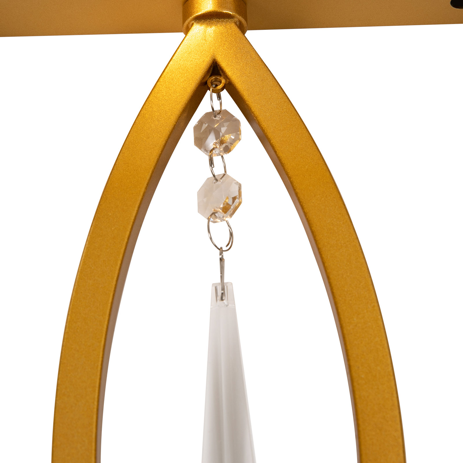 Kristall-Wandlampe, goldene Wandlampe, Wandlampe, geeignet für Eingangstüren, Schlafzimmer, Wohnzimmer, Esszimmer, Arbeitszimmer, 2 Hochleistungs-E14-Glühbirnen