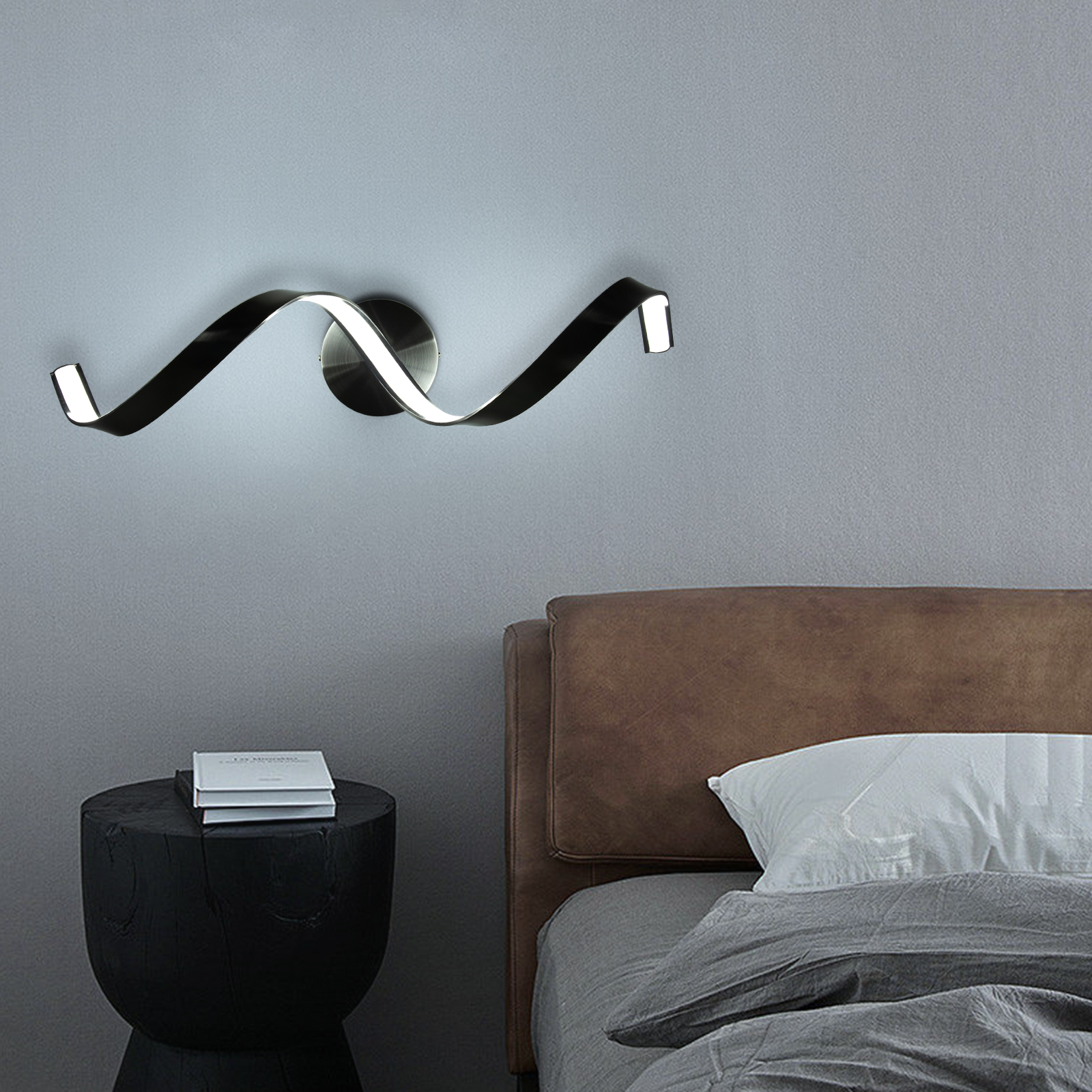 LED Wandlampe Spirale Wandlampe Wandlampe für Flur Schlafzimmer Platziert an der Wand im Schlafzimmer Wohnzimmer Badezimmer Küche Treppe
